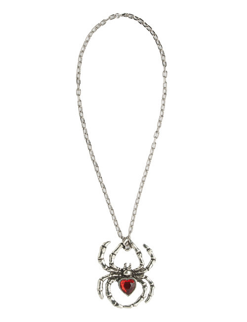 Collier araignée femme Halloween