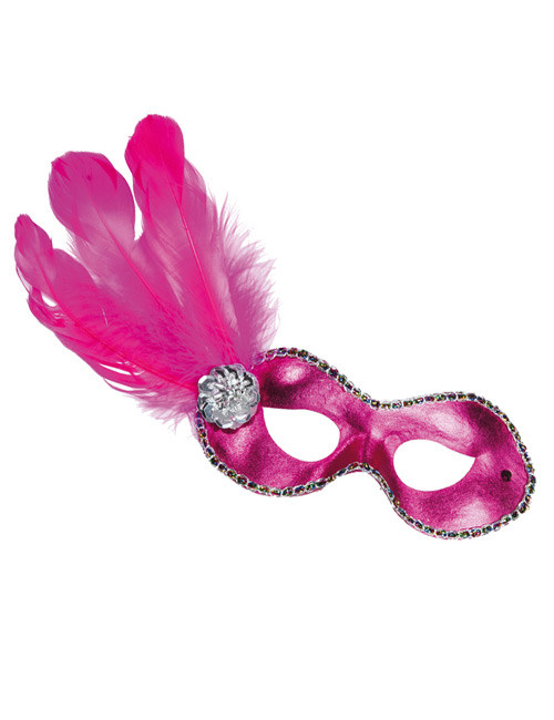 Masque vénitien femme rose