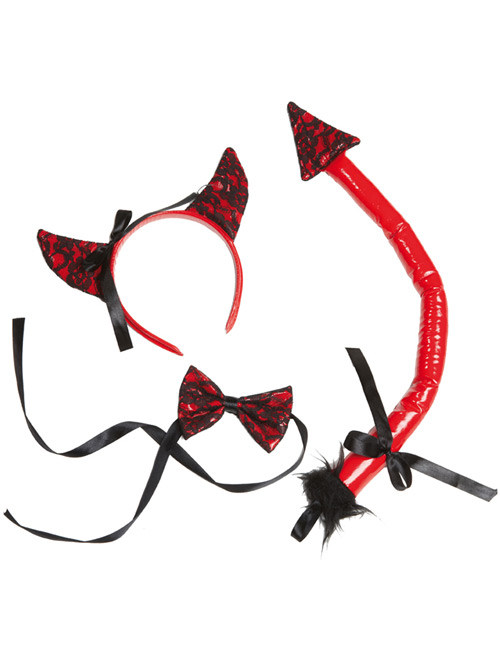 Kit démon sexy femme Halloween