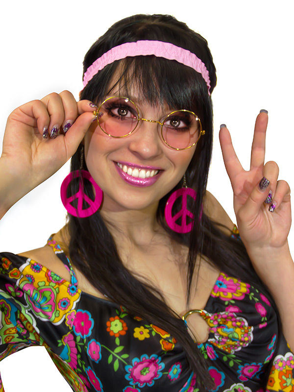 Kit hippie rose femme