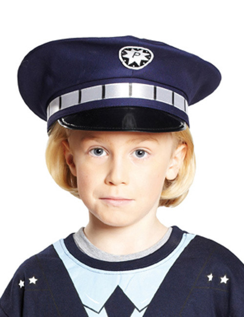Casquette policier enfant bleu