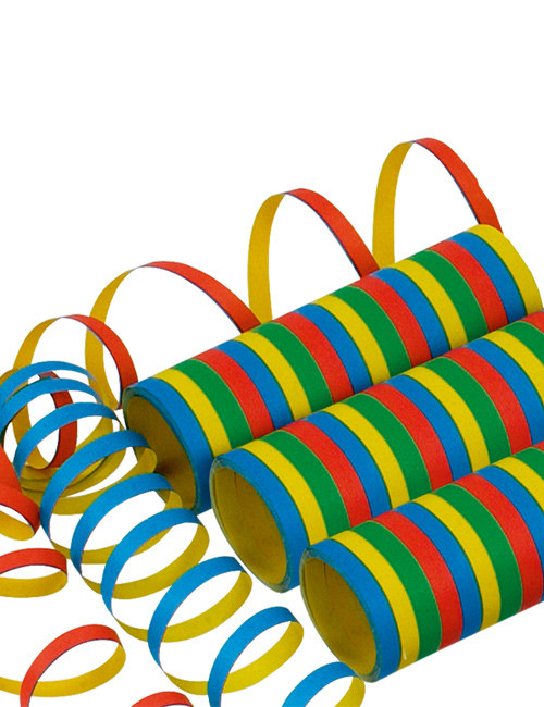 Rouleau serpentin multicolore 400 x 0.7cm