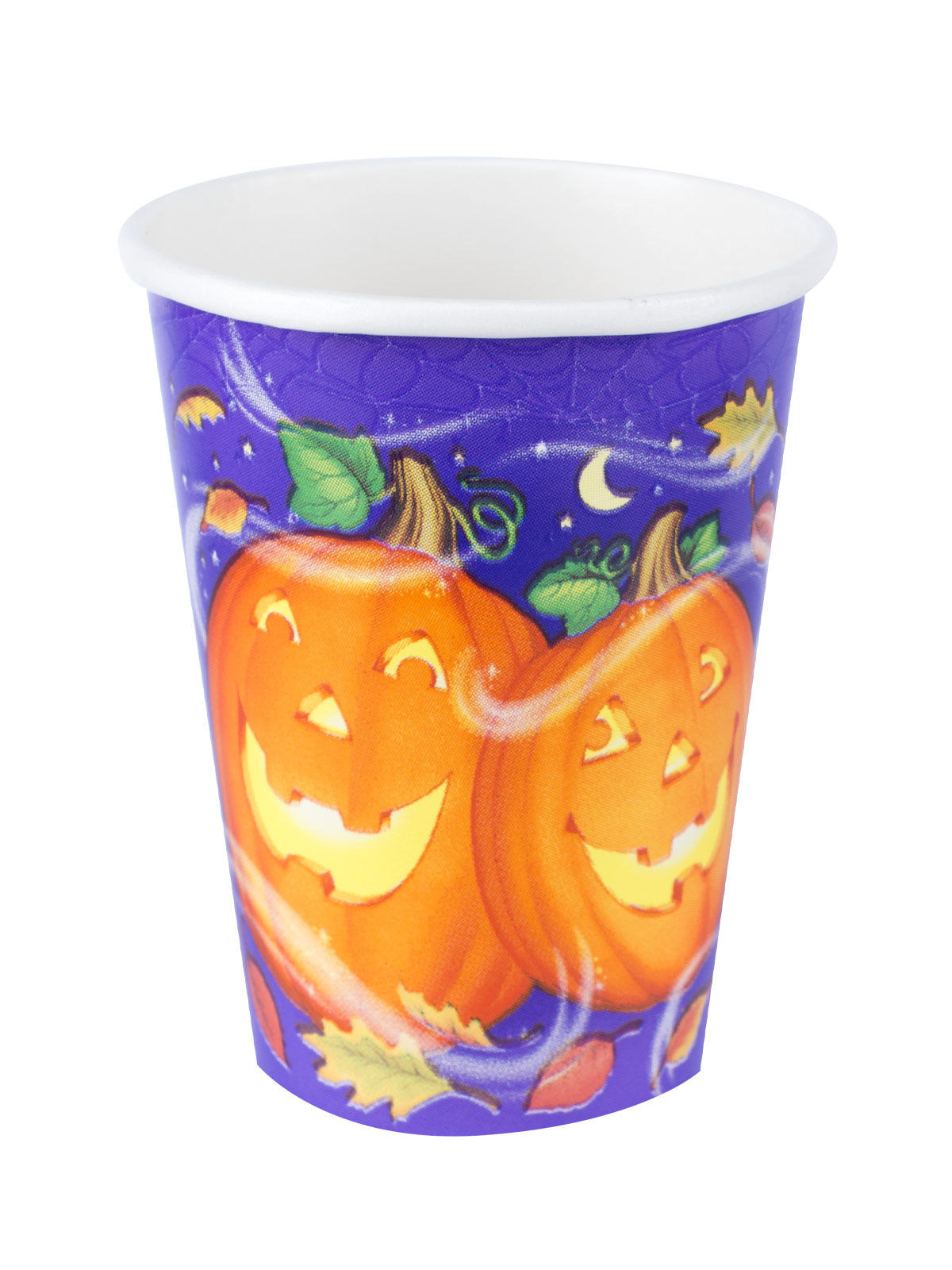 8 Gobelets citrouille joyeuse Halloween