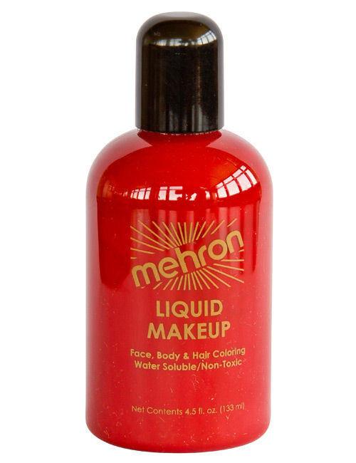 Maquillage liquide rouge Mehron Paradise 133 ml