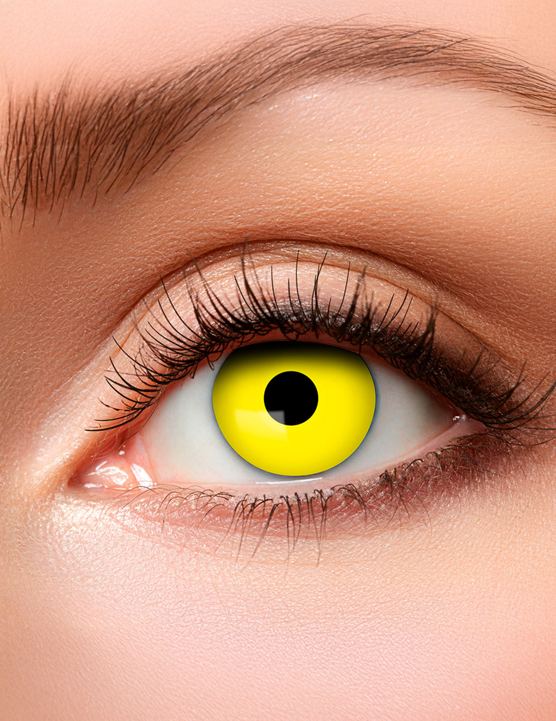 Lentilles fantaisie  il jaune adulte
