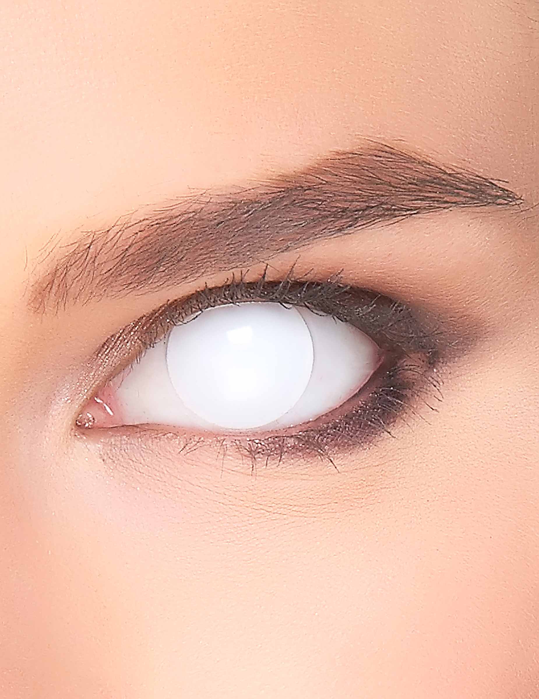 Lentilles fantaisie  il blanc opaque 3 mois adulte