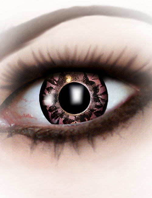 Lentilles fantaisies diamant marron 1 an