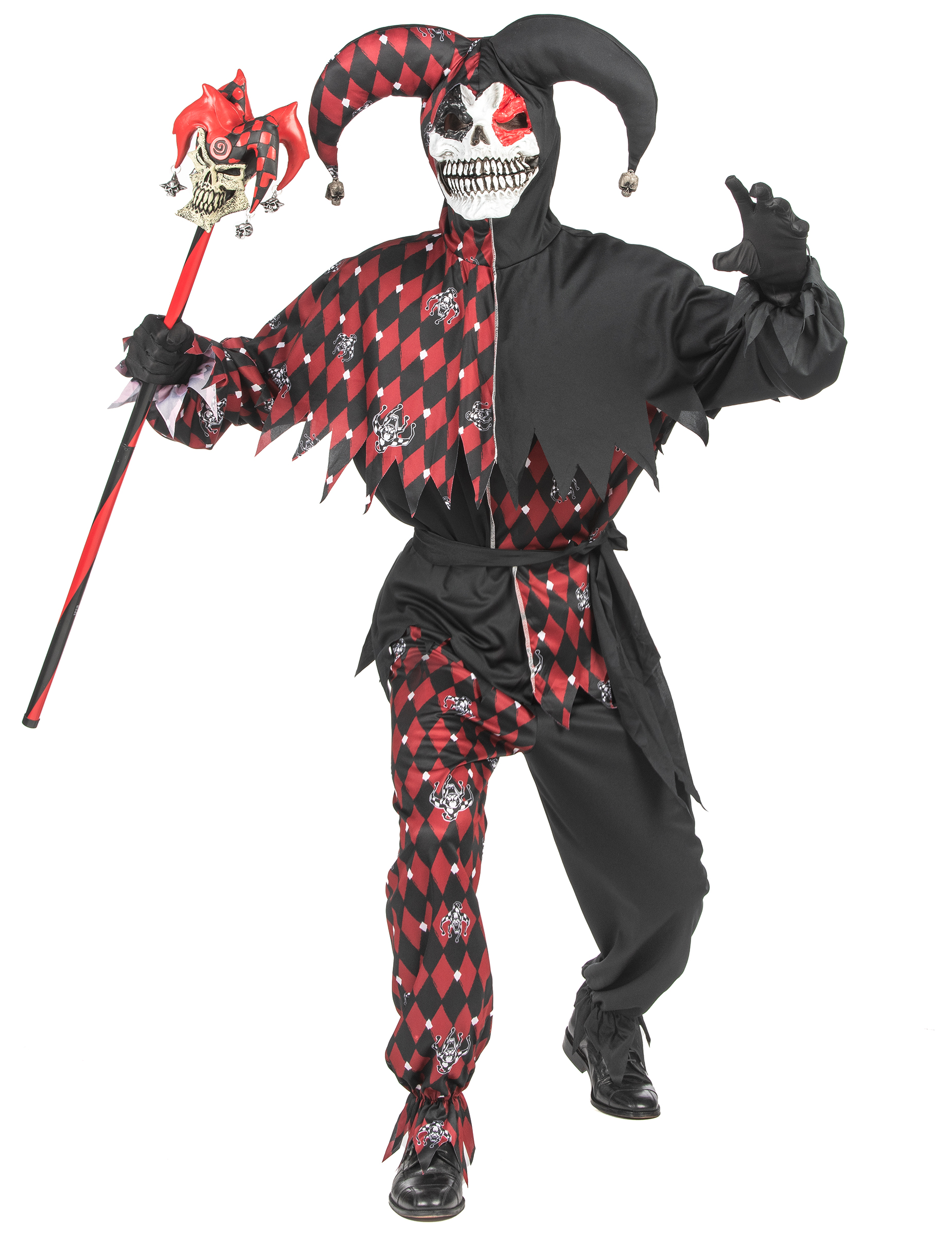 Déguisement Arlequin du mal luxe homme