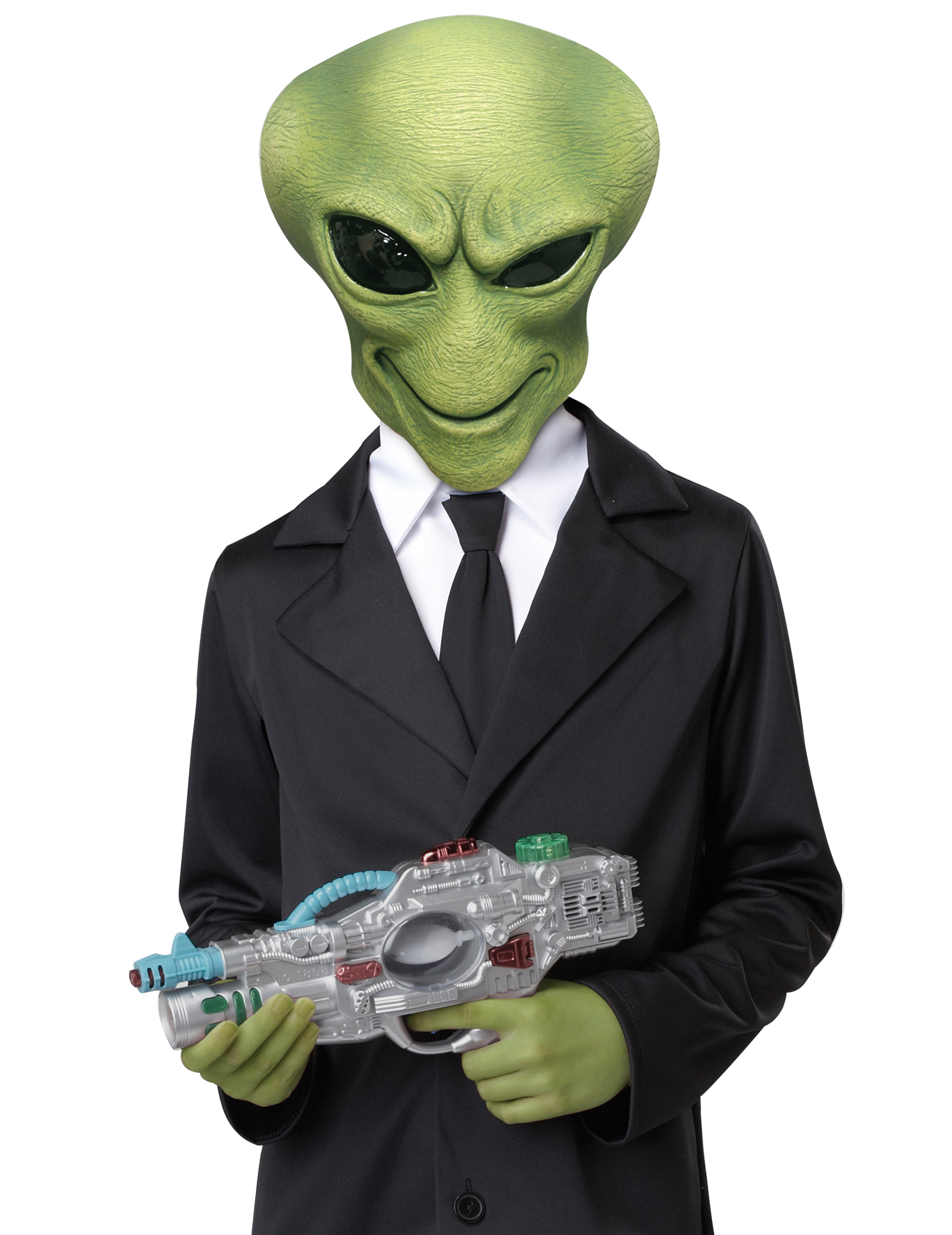 Masque et gants alien adulte
