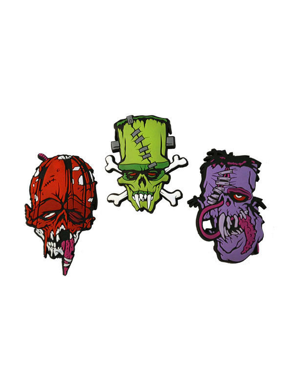 Kreepsville Gothic Patch Set Toxic Toons multicoloured
