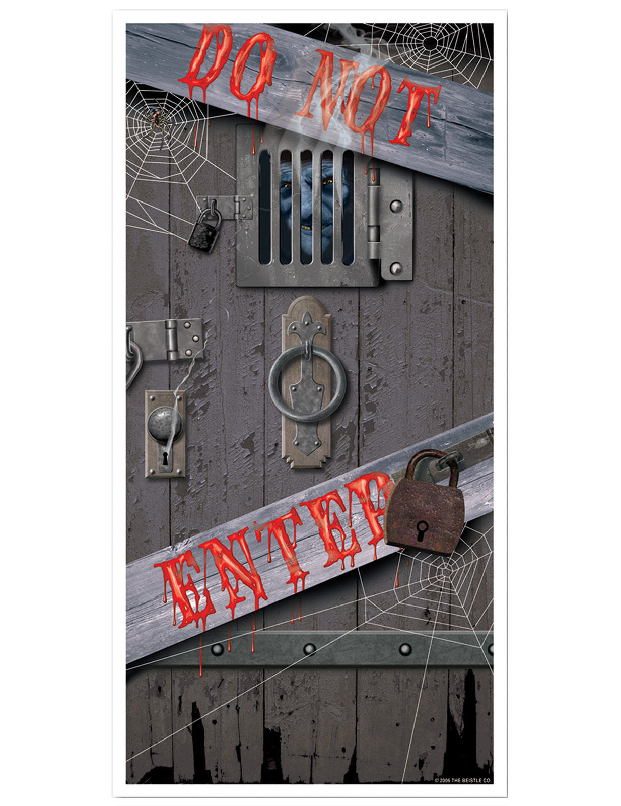 Décoration pour porte Do Not Enter 76x152cm halloween