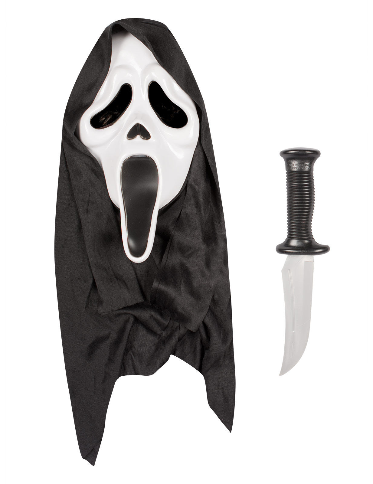 Masque et couteau Scream Halloween adulte