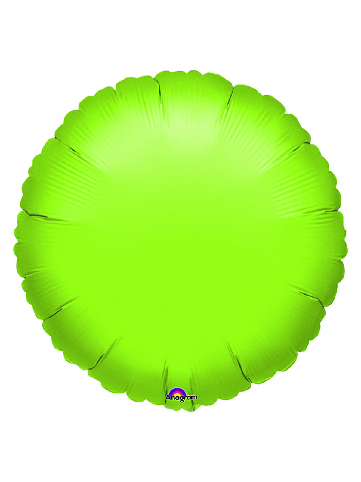 Ballon aluminium citron vert 18x45 cm