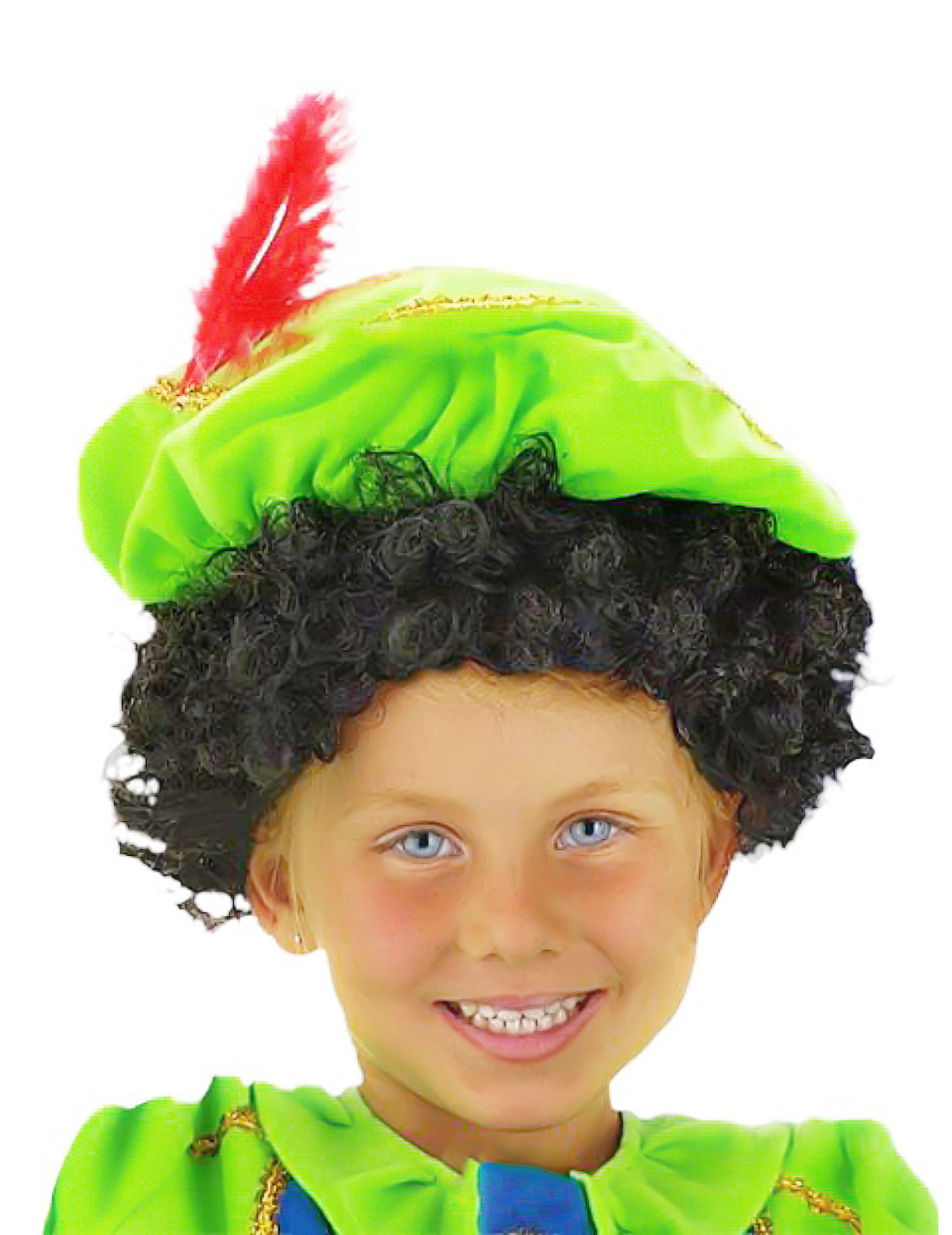 Perruque cheveux bouclés enfant noir