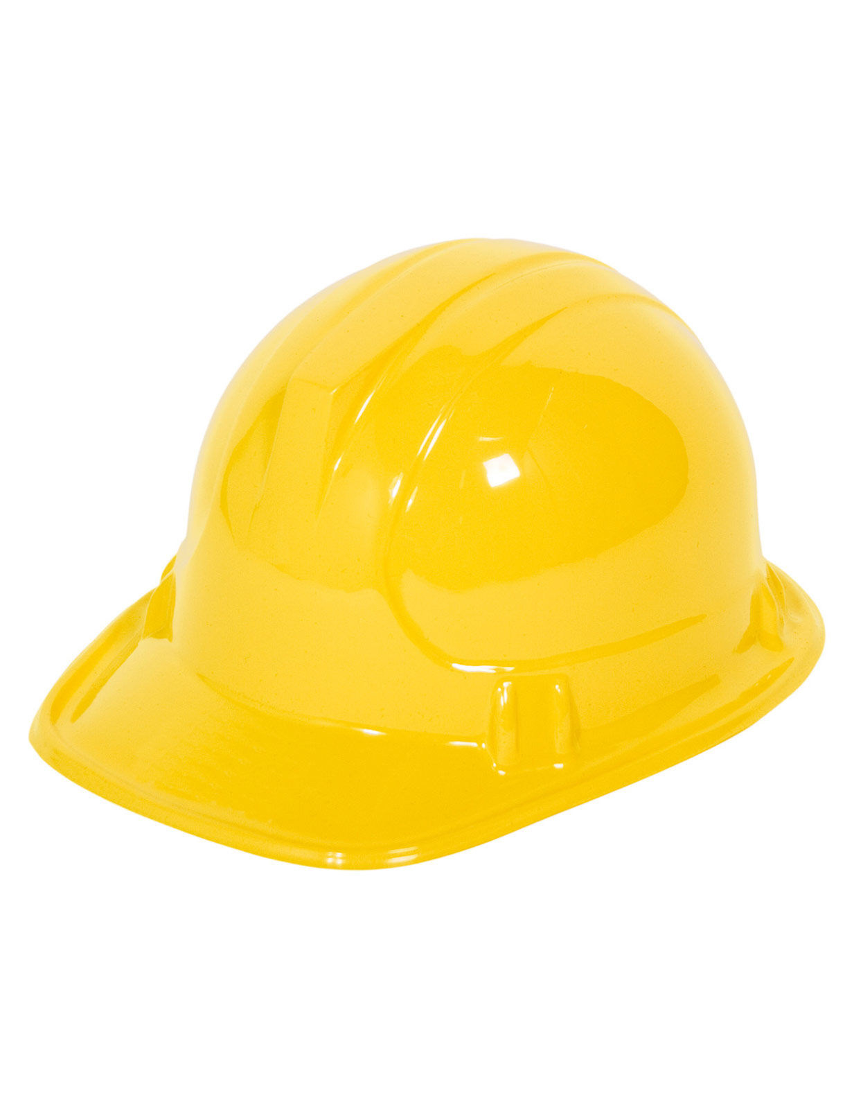 Casque ouvrier du bâtiment enfant jaune