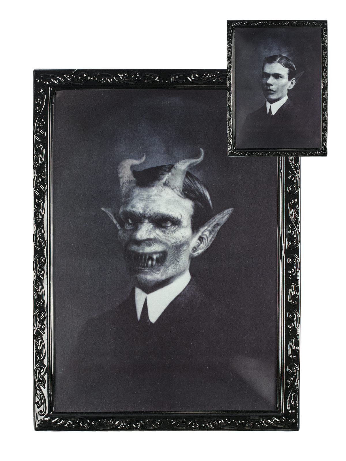 Cadre lenticulaire gentleman démoniaque 48 x 36 cm