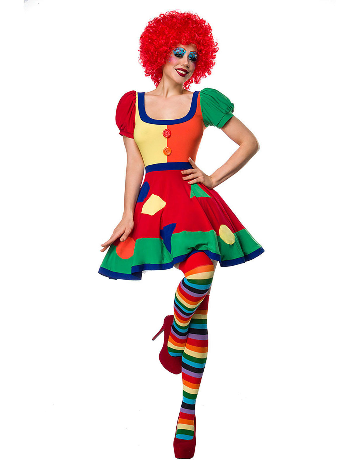 Déguisement femme luxe clown
