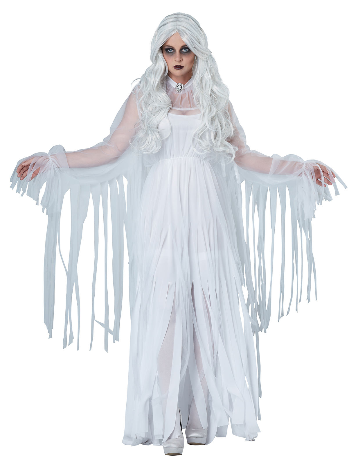 Déguisement fantôme de la dame blanche femme