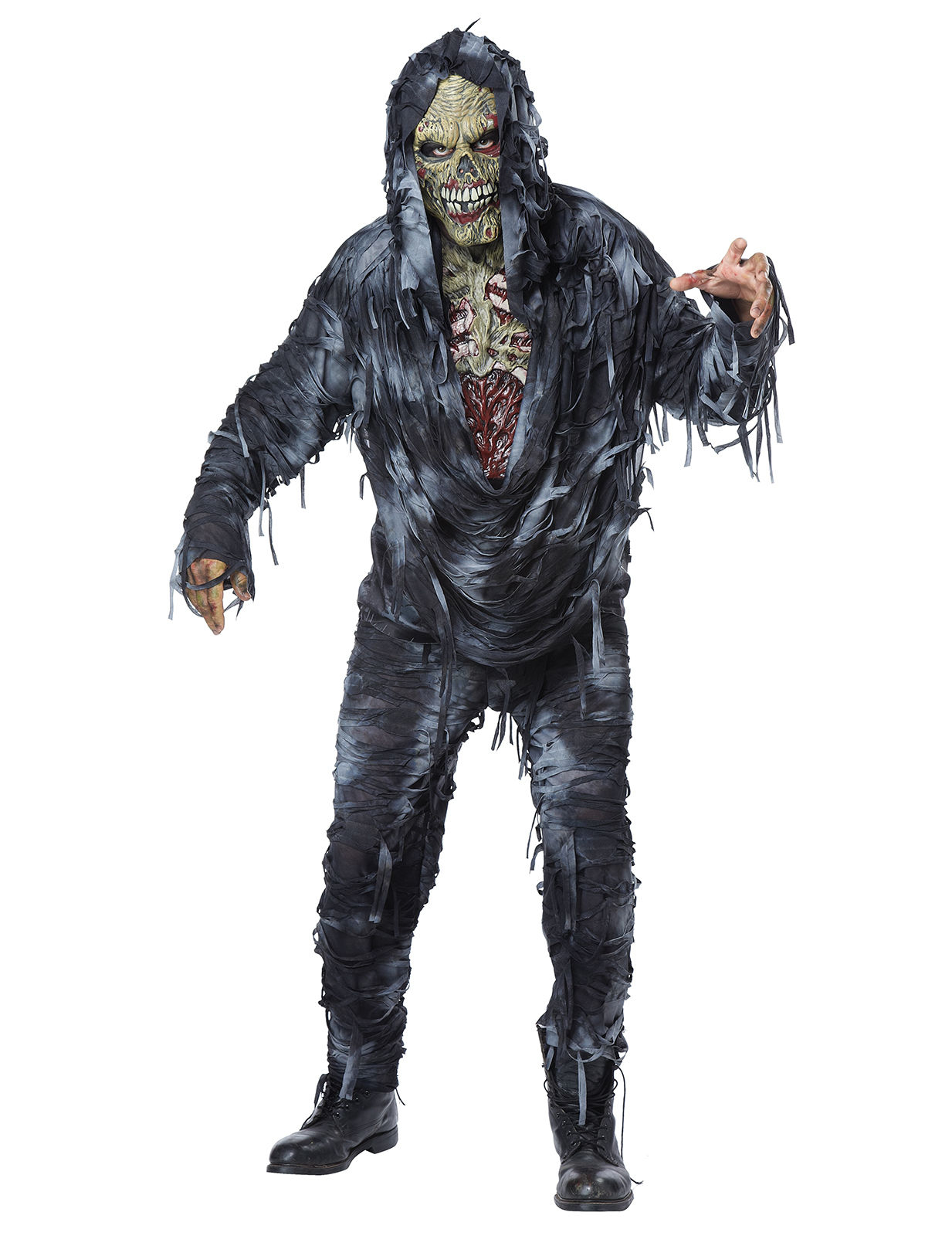 Déguisement de zombie en putréfaction pour adulte
