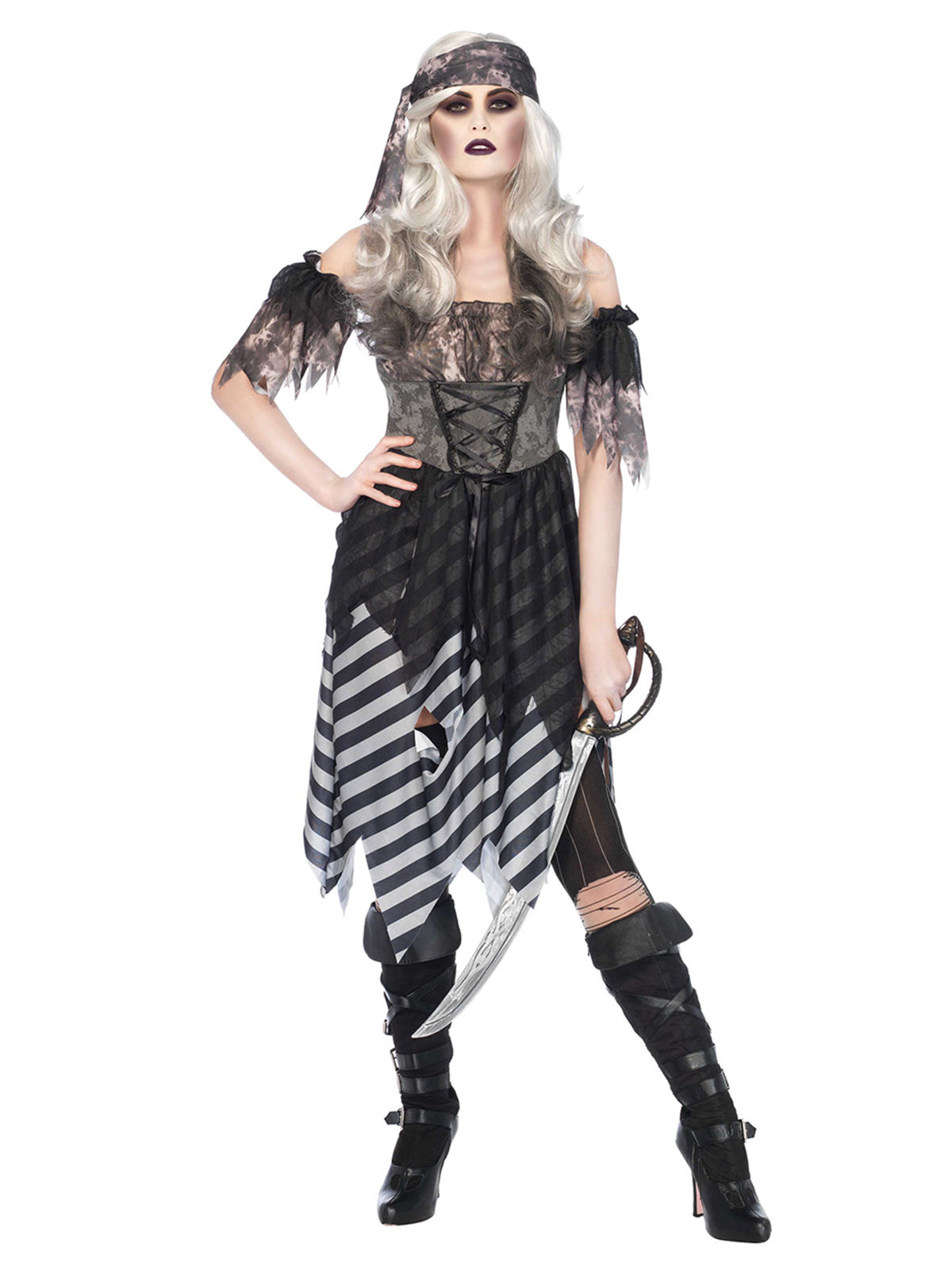 Déguisement pirate gothique femme