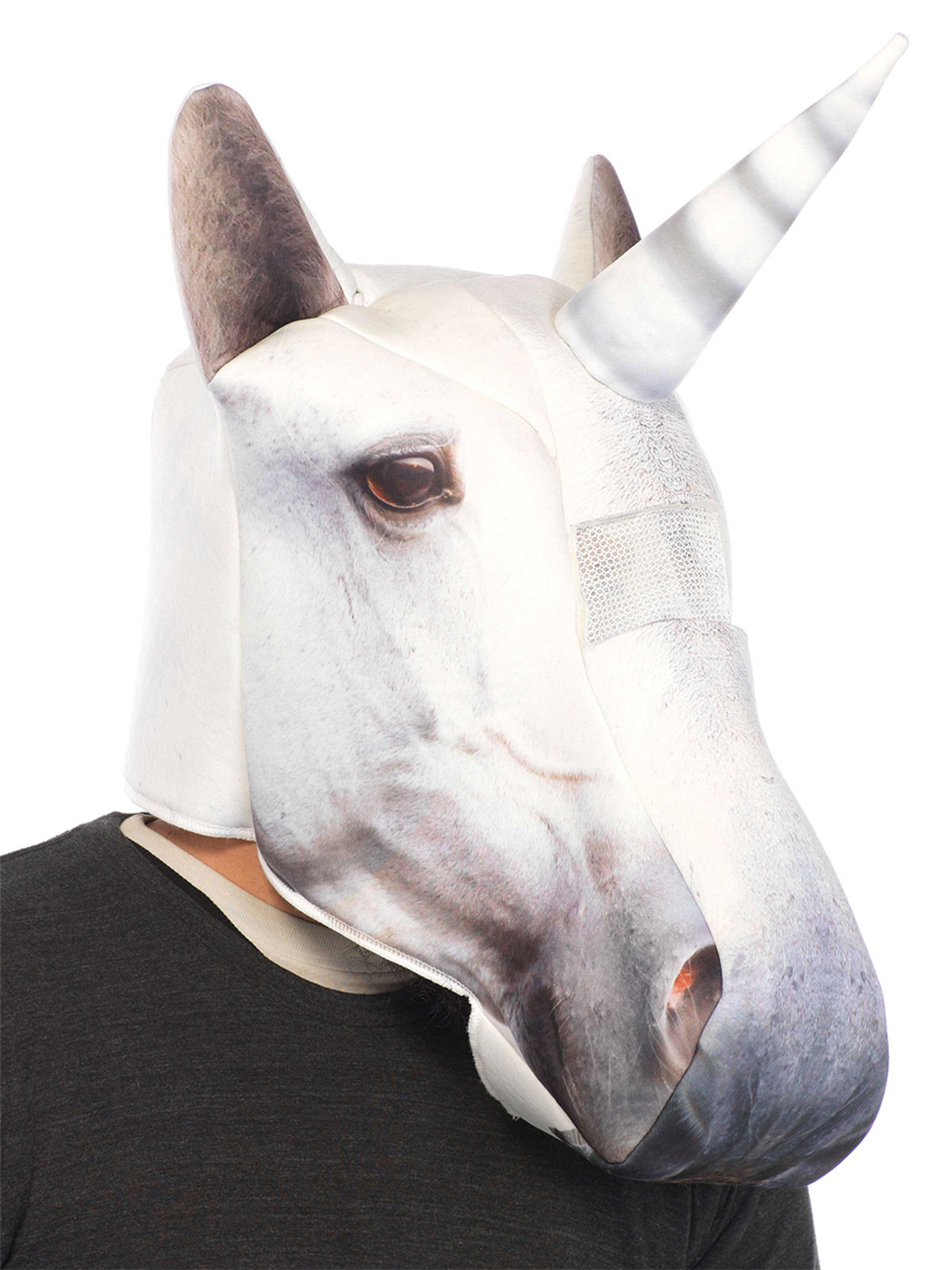 Masque licorne blanc