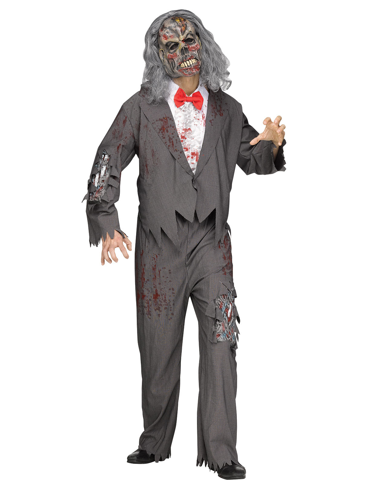 Déguisement serveur zombie homme Halloween