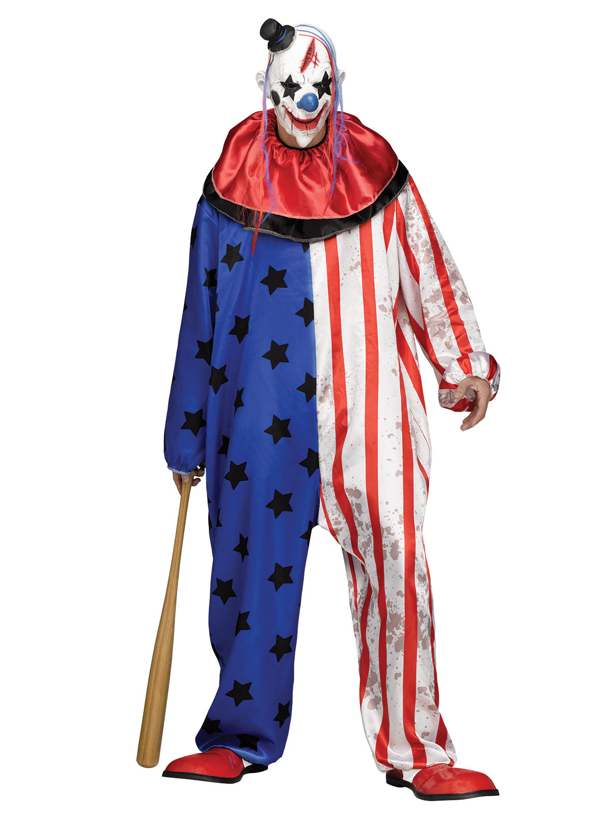 Déguisement Halloween clown méchant homme