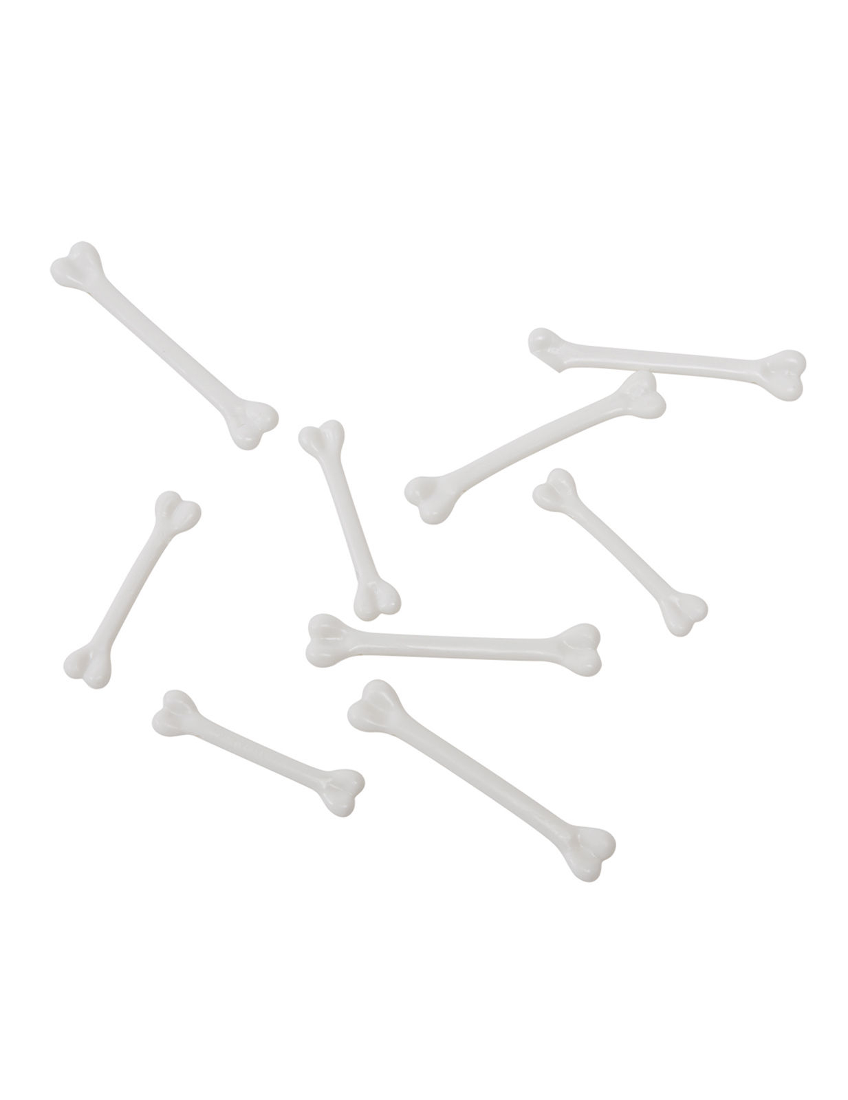 10 pièces de petits ossements blancs