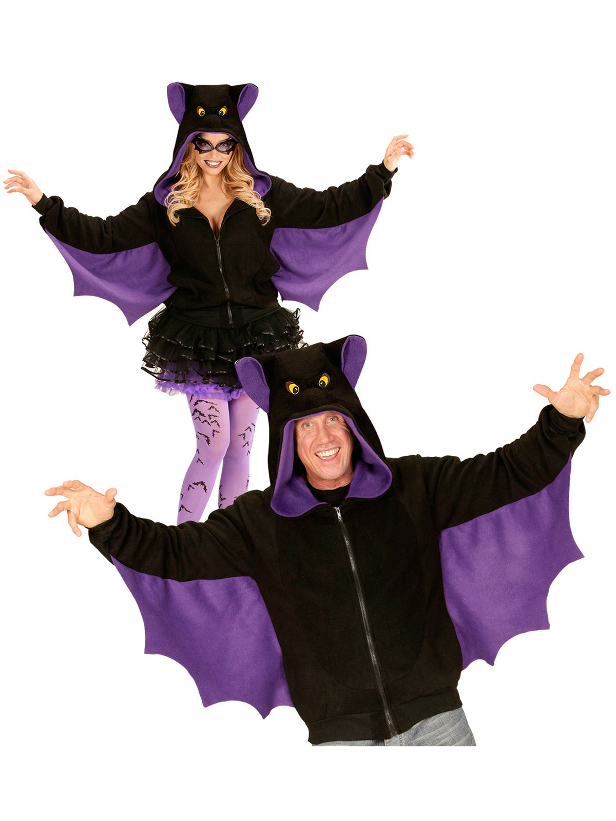 Poncho chauve-souris adulte Halloween