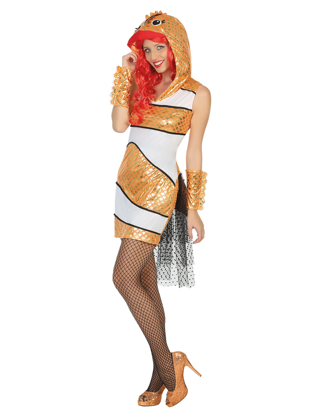 Déguisement poisson-clown femme