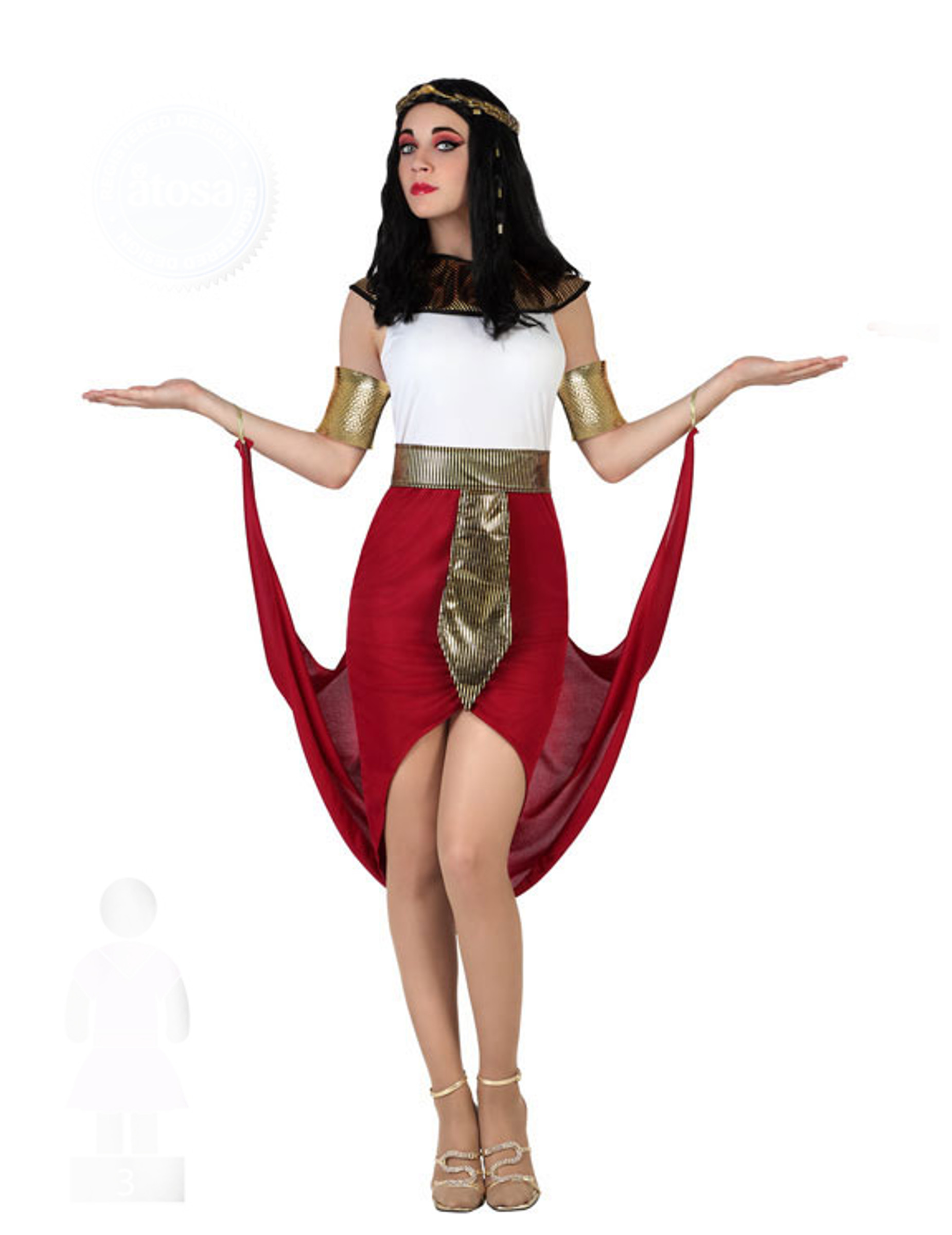 Déguisement princesse égyptien femme