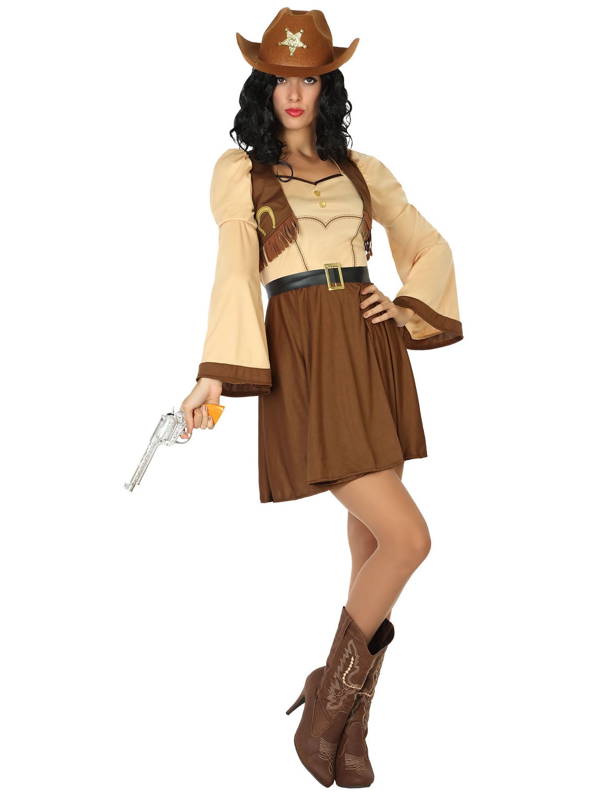 Déguisement de cowgirl du Far-west femme
