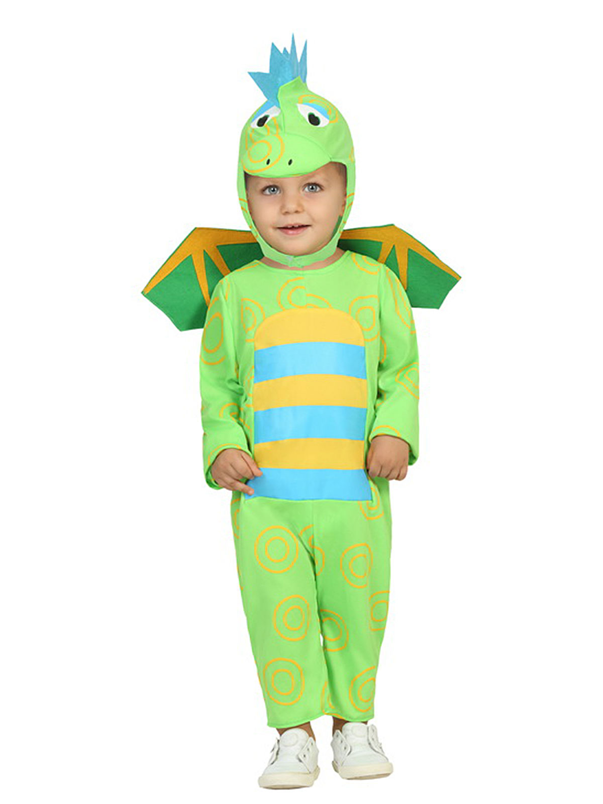 Déguisement dinosaure bébé vert