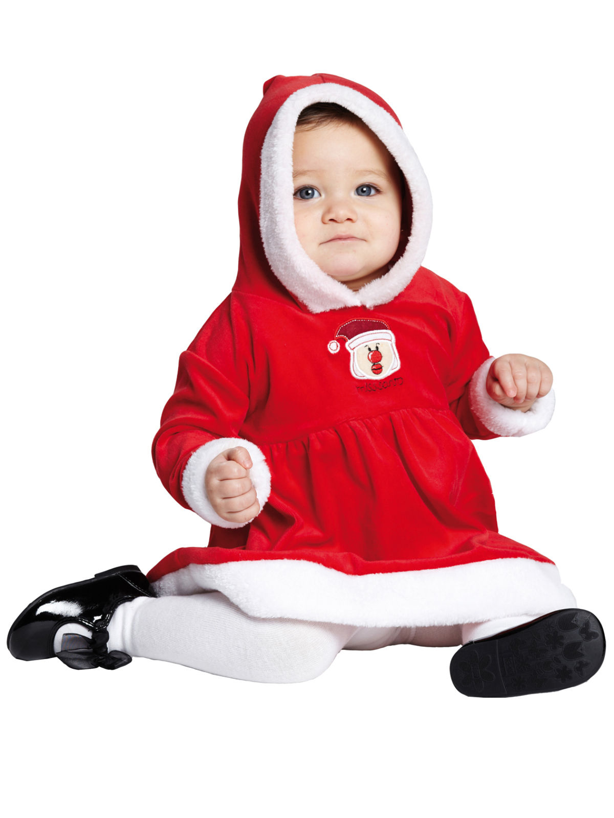 Déguisement petite miss Noël bébé