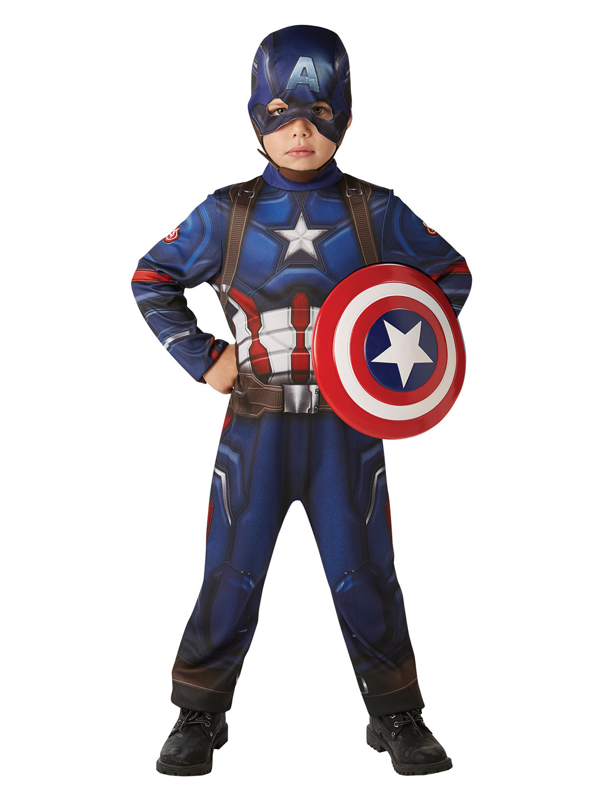 Déguisement Captain America Civil War enfant avec bouclier