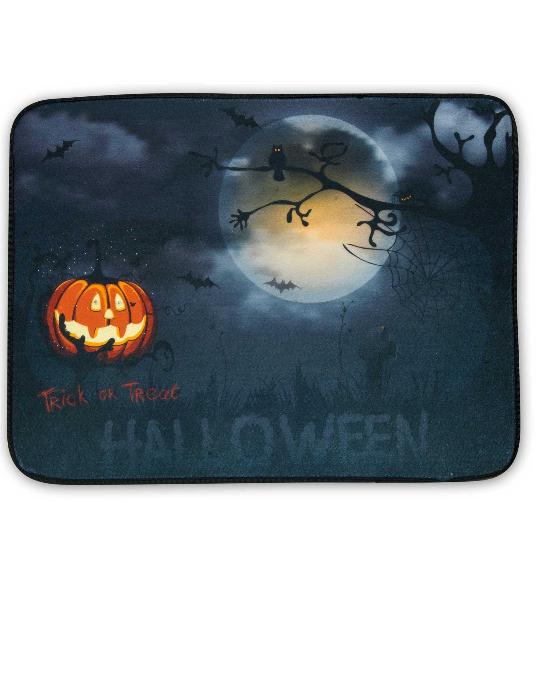 Paillasson lumineux et sonore paysage Halloween