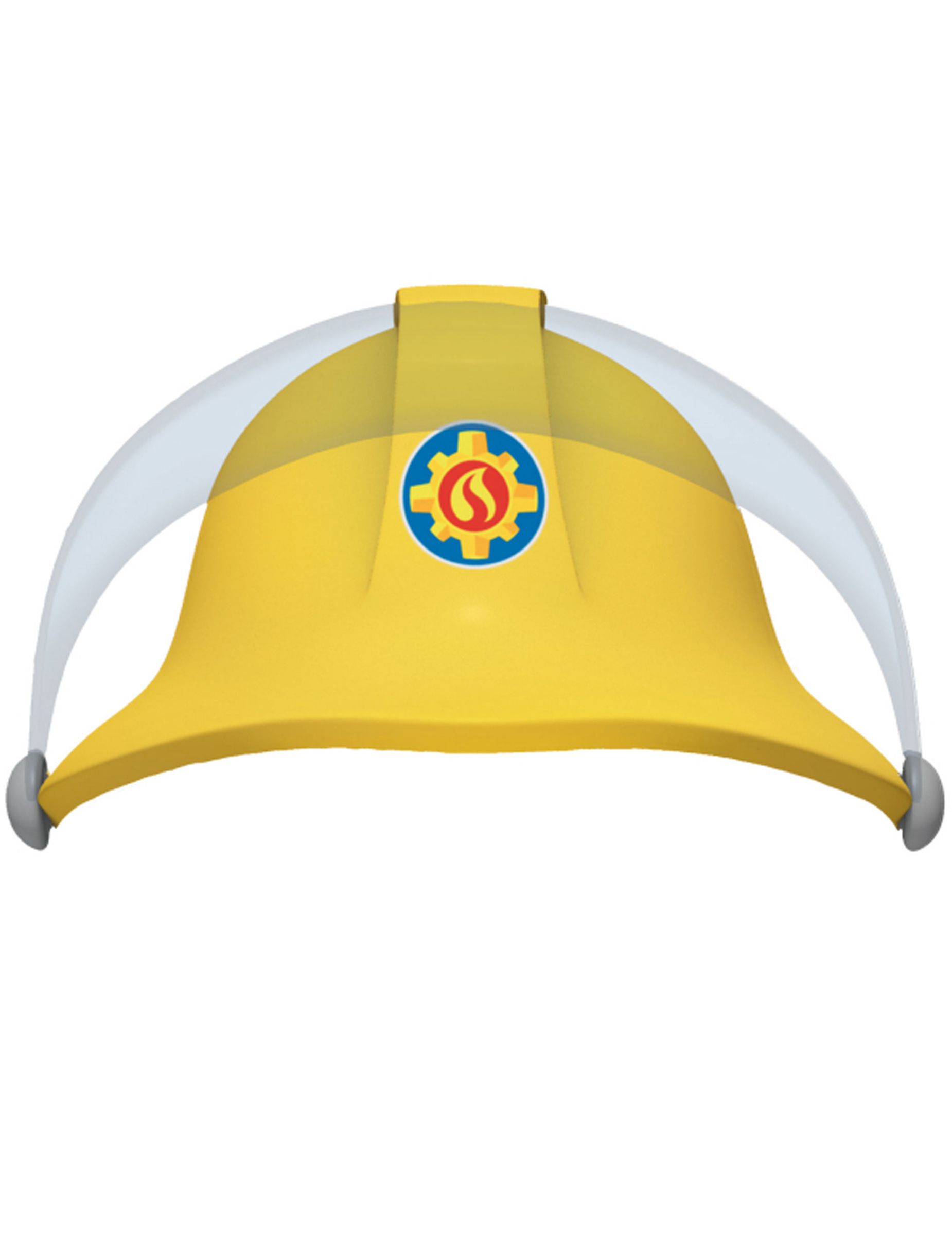 8 Casques en carton Sam le Pompier