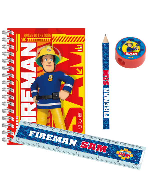 Kit de papeterie Sam le Pompier