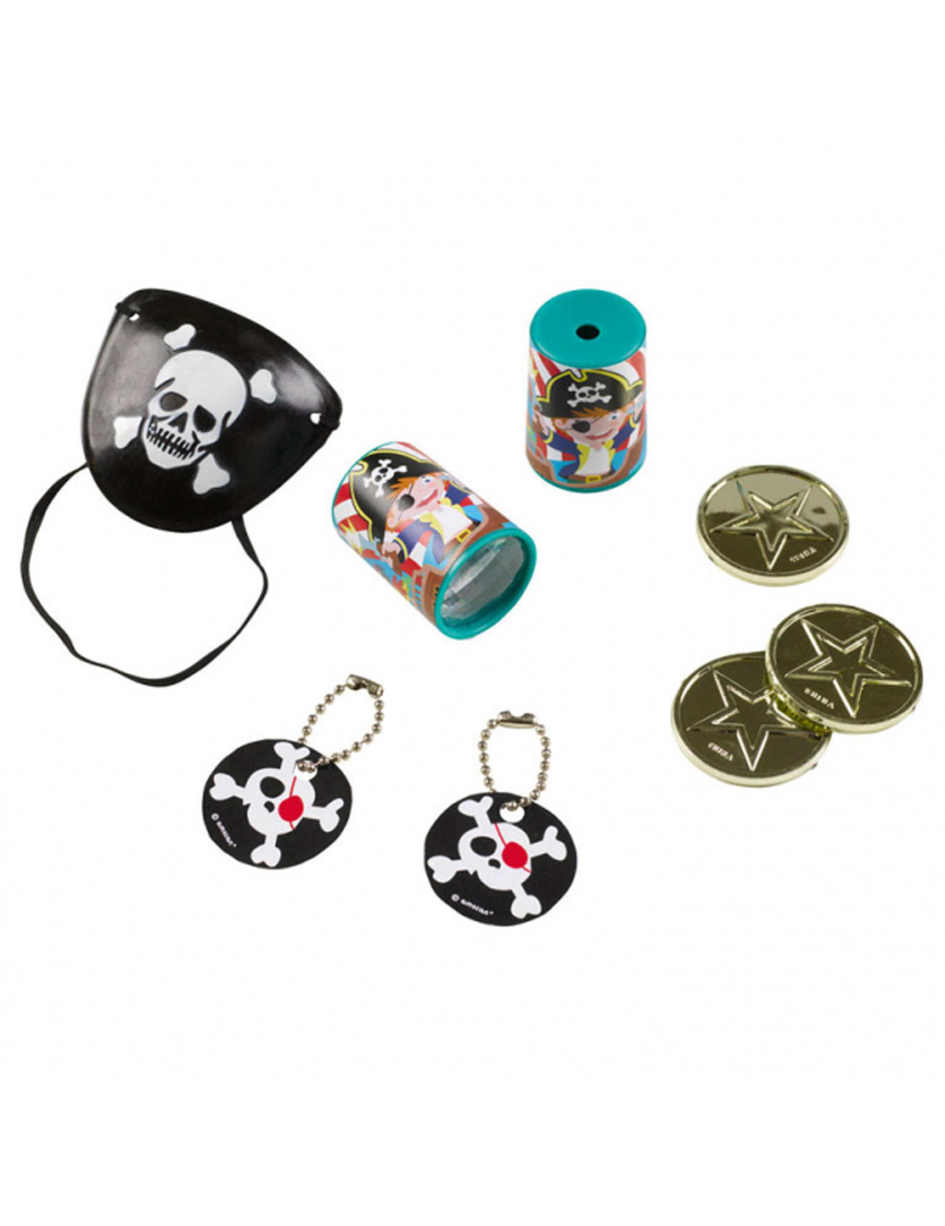 Set 24 petits jouets Pirate enfant