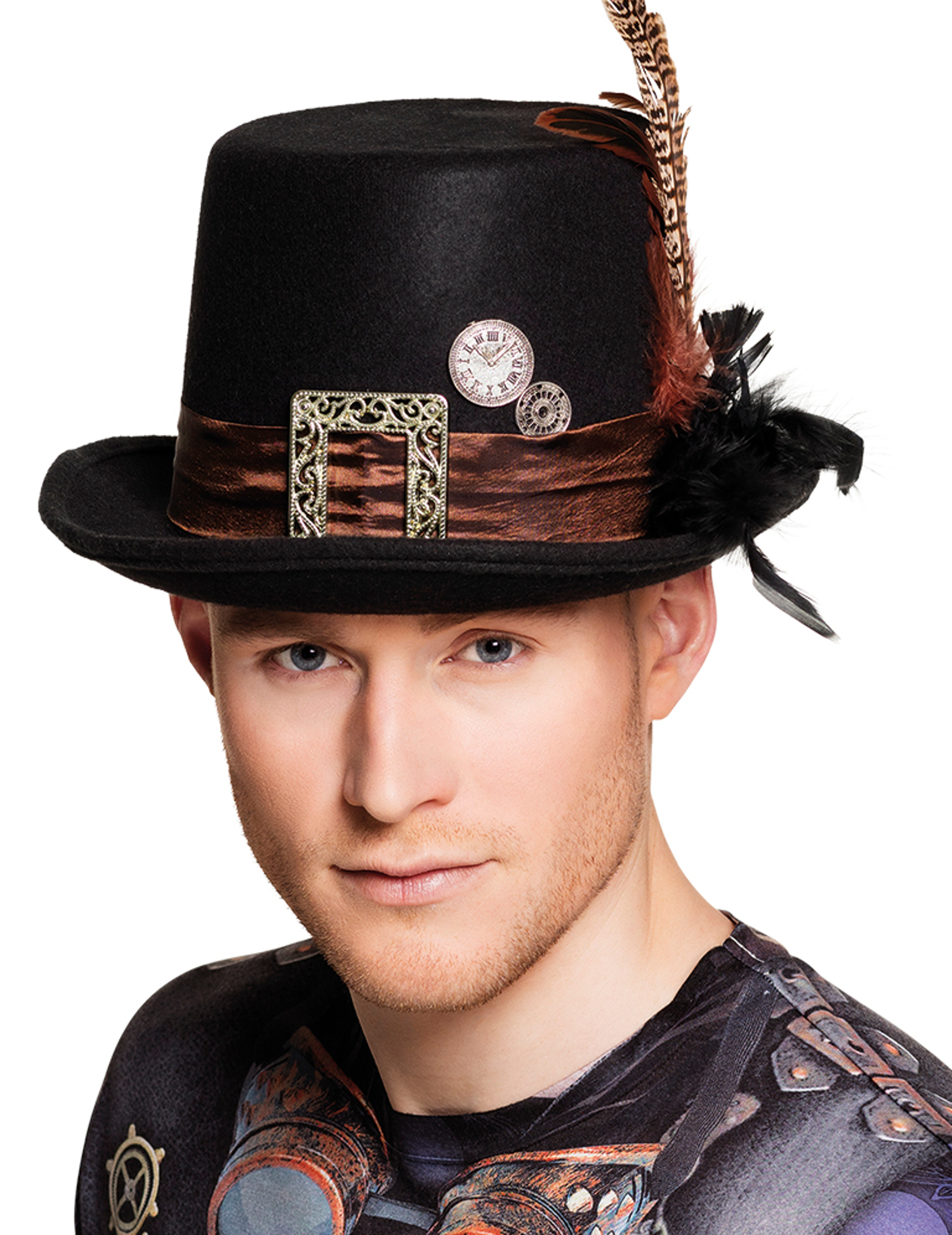 Chapeau haut de forme adulte Steampunk