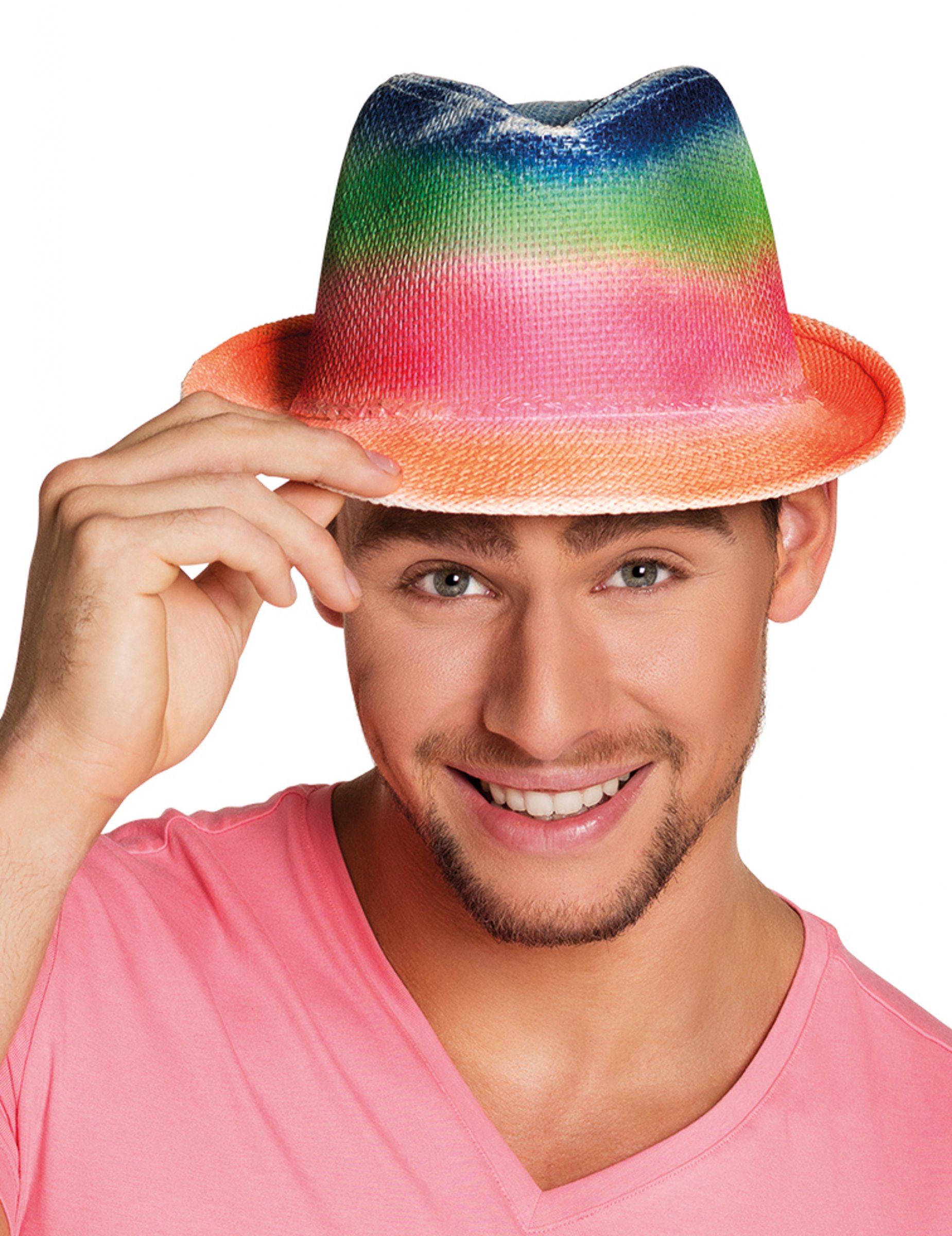 Chapeau borsalino tropical adulte
