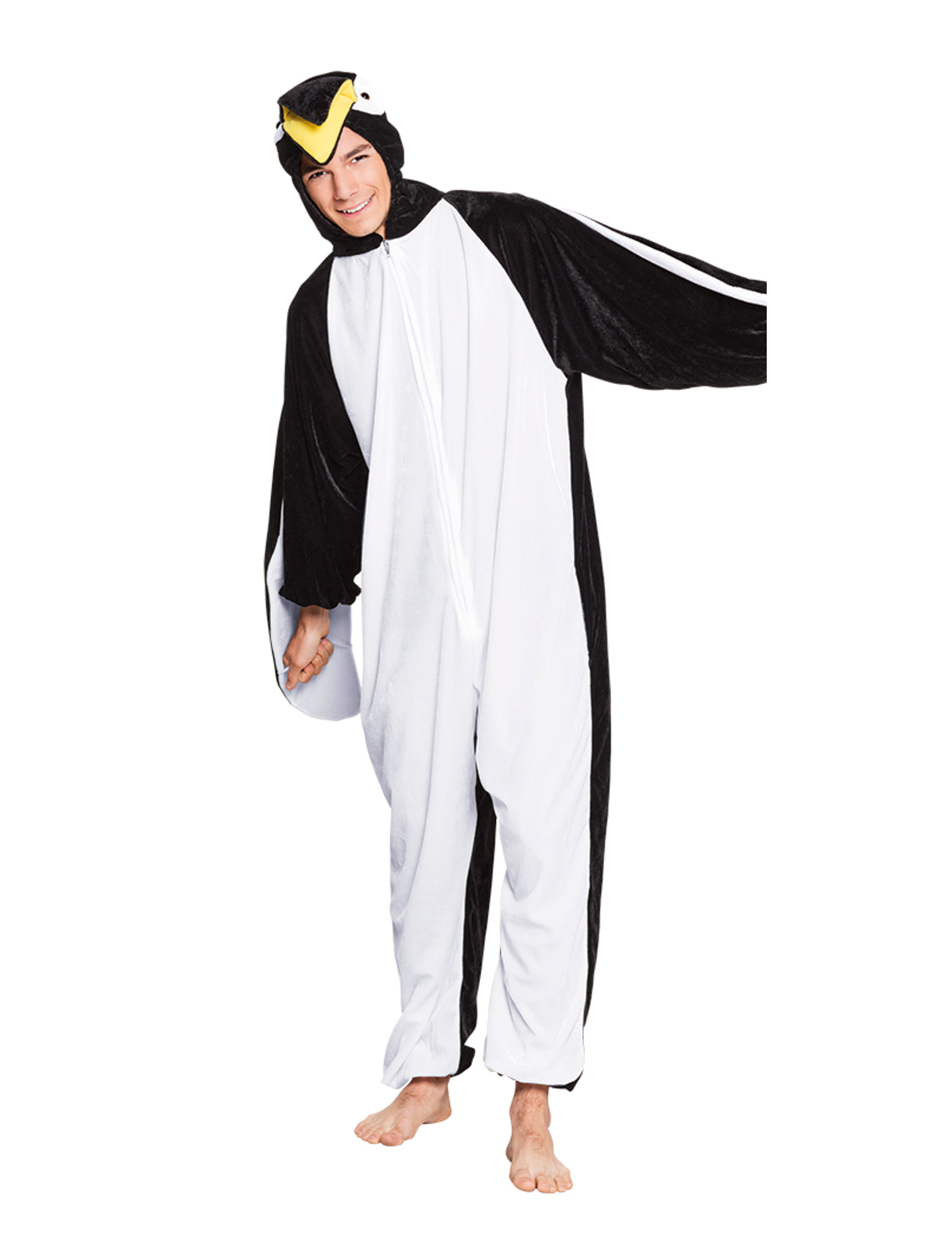 Déguisement pingouin en peluche adolescent