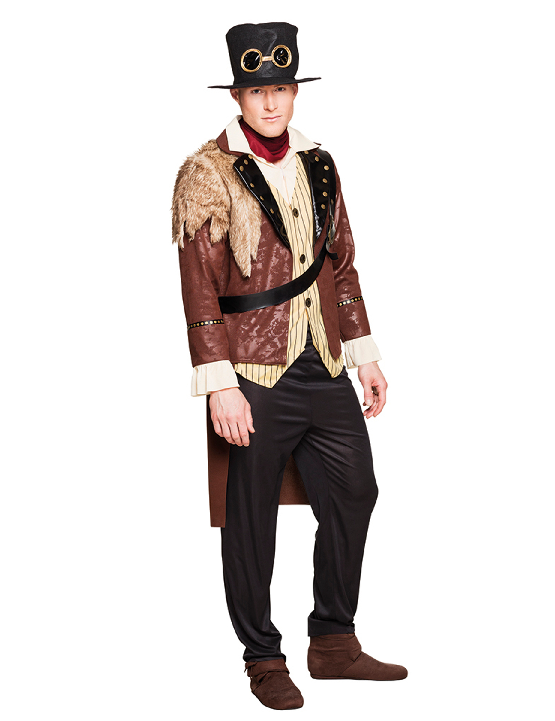 Déguisement capitaine homme Steampunk