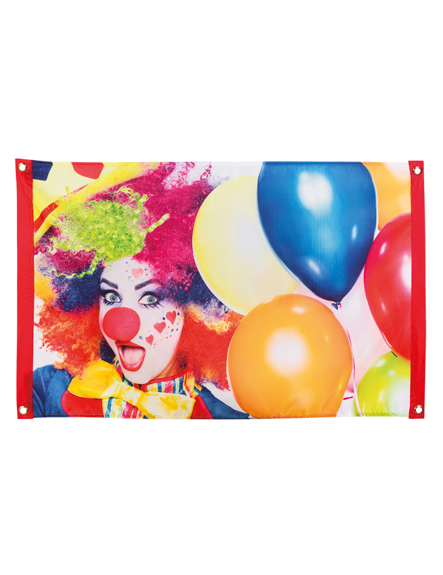 Drapeau Clown party 60 X 90 cm