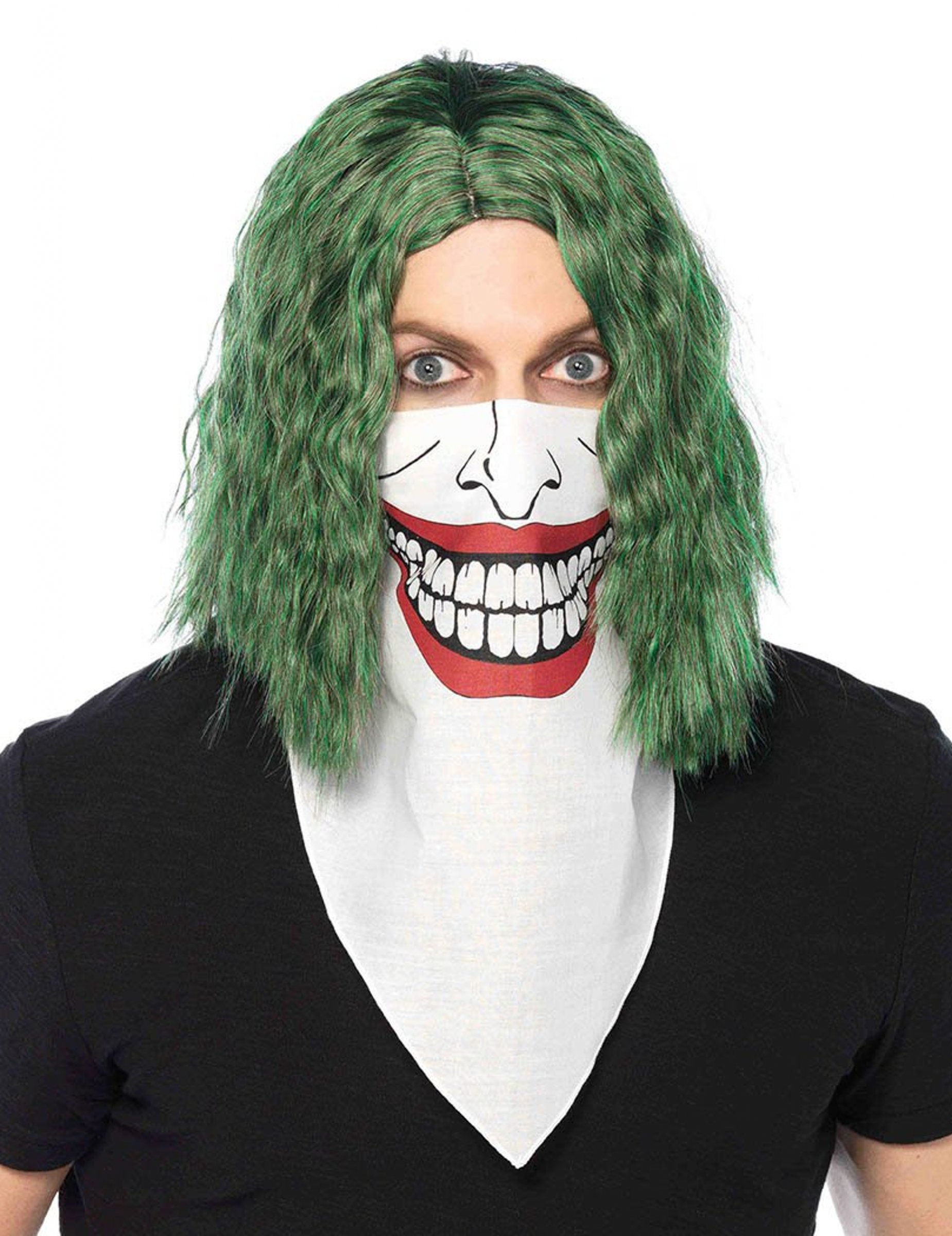 Bandana vilain joker adulte