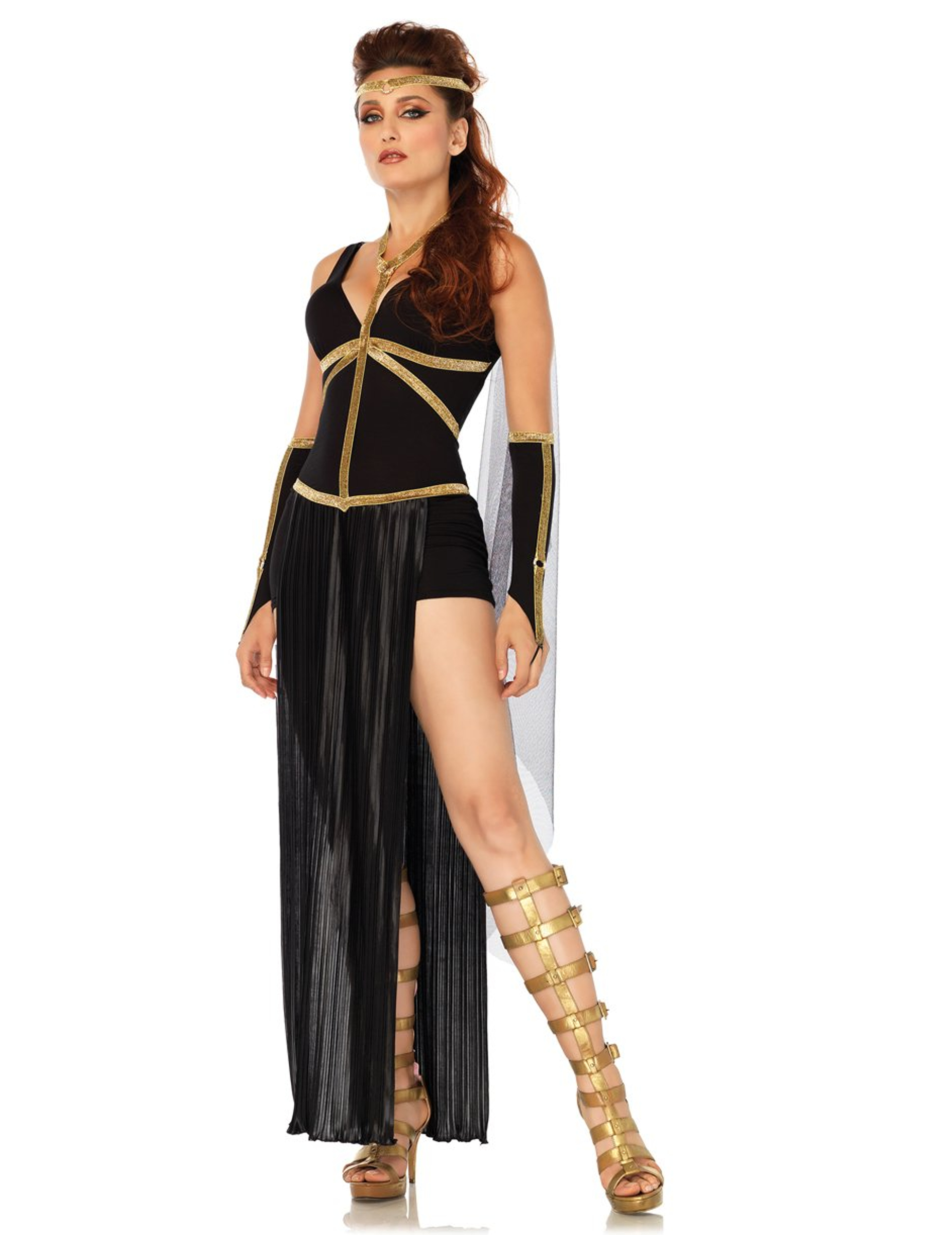 Déguisement déesse gladiatrice femme
