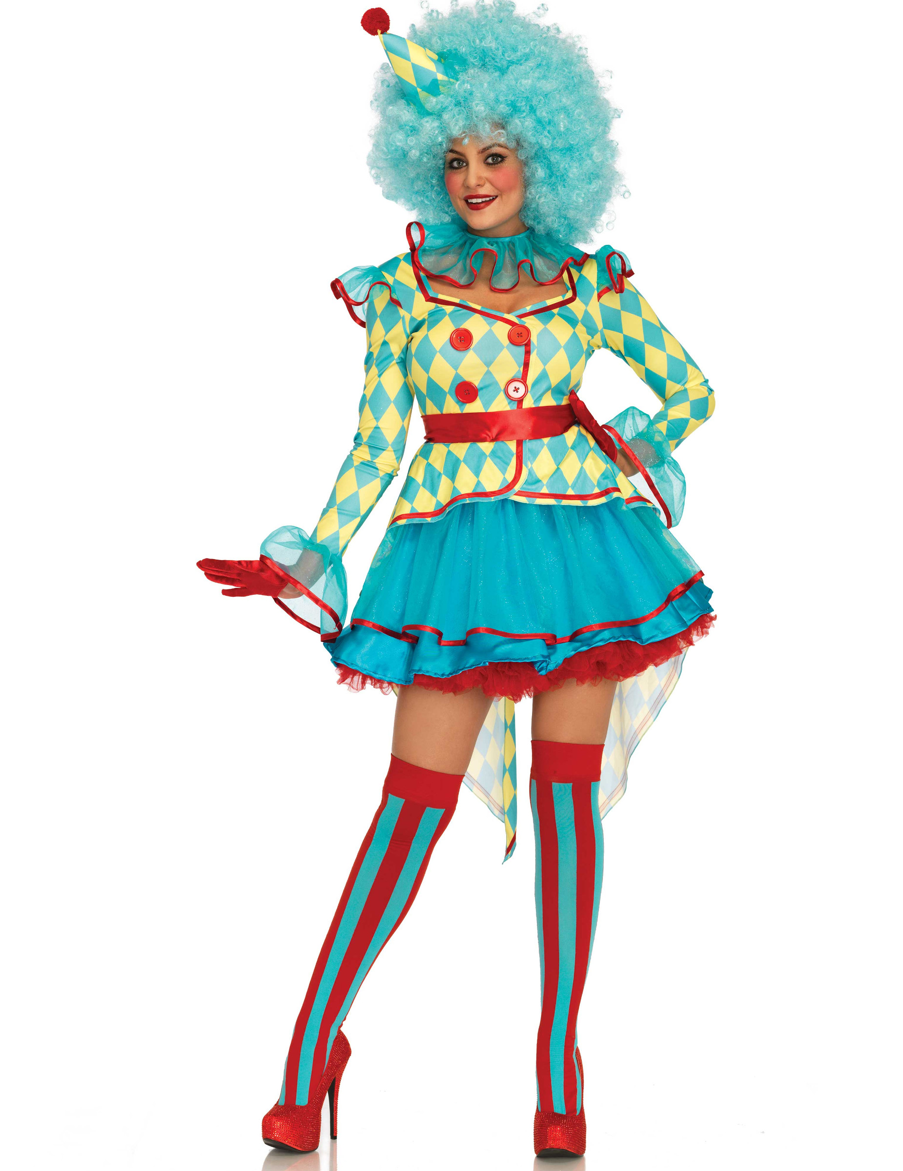 Déguisement clown en tutu femme