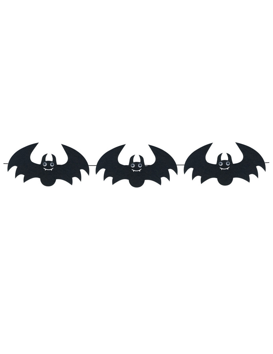 Guirlande chauve-souris en feutrine