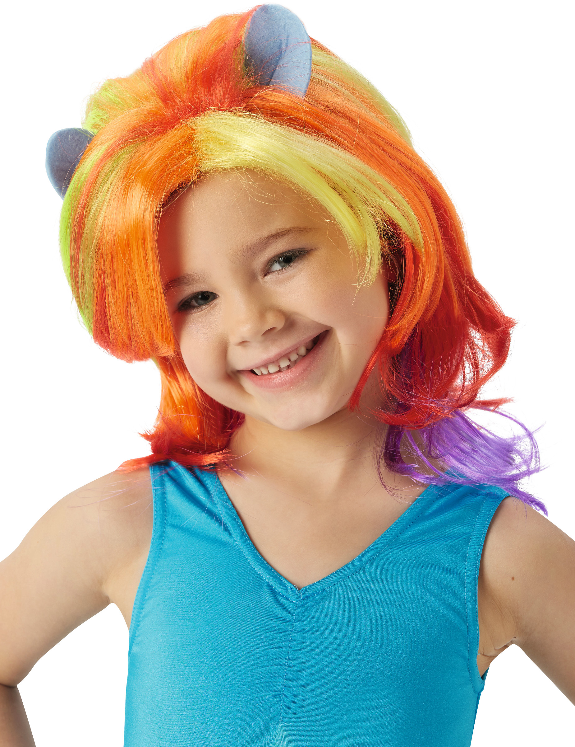 Perruque Rainbow Dash My Little Pony fille