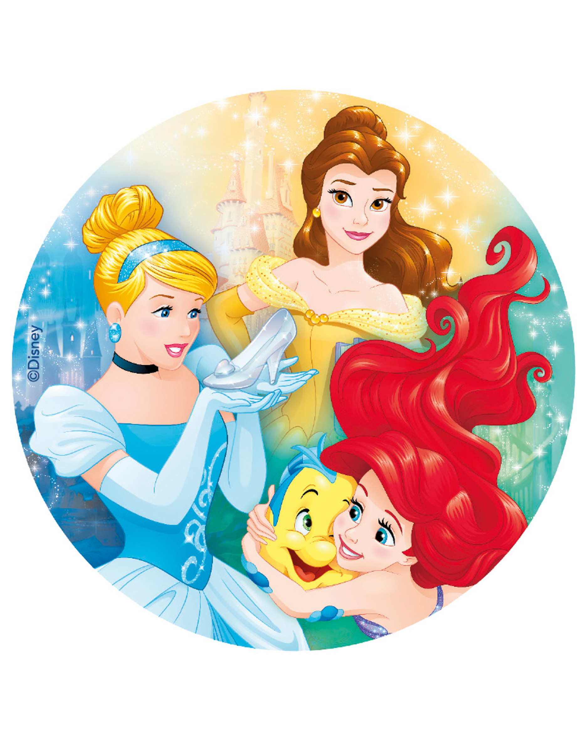 Disque azyme Princesses Disney 20 cm